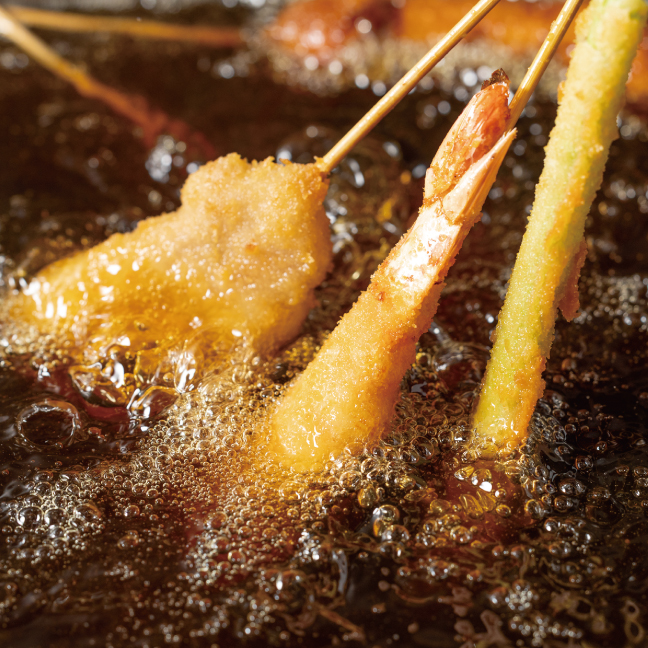 串カツ盛合せ｜呼々家